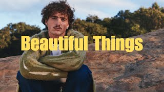 Benson Boone  Beautiful Things Lyrics [upl. by Adnahsal]