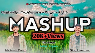 HindiNepaliAssameseNagpuriGalo New MASHUP Song 2023Abhinash Bour amp Niraj Hemrom [upl. by Astri570]