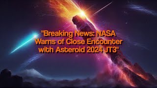 Breaking News NASA Warns of Close Encounter with Asteroid 2024 JT3 [upl. by Tonie]