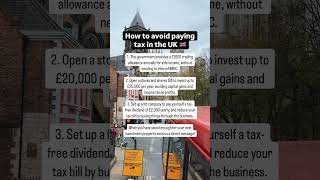 How to avoid paying tax in the UK ukpropertymarket ukproperty ukpropertyinvestment [upl. by Gibbie173]