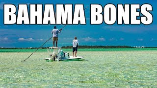 Bonefish Fly Fishing Schooling Bones in Chub Cay Bahamas [upl. by Oniratac]