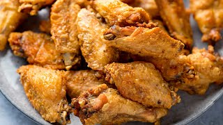 How to get the BEST Crispy Chicken Wings  Oven Baked Chicken Wings Recipe [upl. by Neyut126]