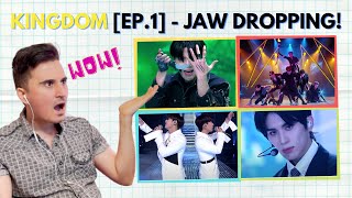 KINGDOM  Legendary War EP1  Stray Kids ATEEZ SF9 iKon BtoB amp The Boyz  FIRST REACTION [upl. by Olnay365]