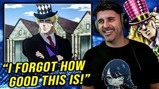 MUSIC DIRECTOR REACTS  Speedwagons Theme  JoJos Bizarre Adventure [upl. by Shuma537]