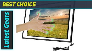 Senisway 98 Inch IR Touch Frame Review USB DriverFree 10Point Infrared Touch Screen Overlay [upl. by Infield473]