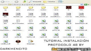 Tutorial Instalar protocolo 48  Peru HalfLife [upl. by Sajet]