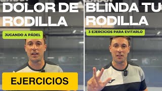 3 EJERCICIOS para tu RODILLA ✅ Los más importantes para prevenir el dolor [upl. by Norrat]