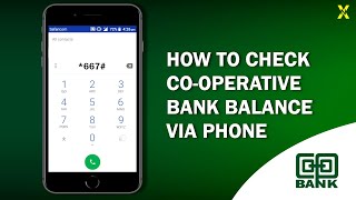 Check CoOperative Bank Balance Via Phone USSD Code [upl. by Elizabet]