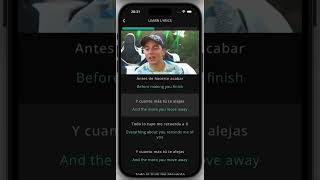 Omega Lyrics English Translation  ROSALÍA Ralphie Choo via LyricFluent app [upl. by Elvia793]