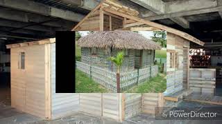 CASAS HECHAS CON MATERIAL RECICLADO [upl. by Gilman]