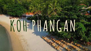 Koh Phangan Island  Thailand 🇹🇭  Cinematic Drone Video 4K [upl. by Nipsirc]