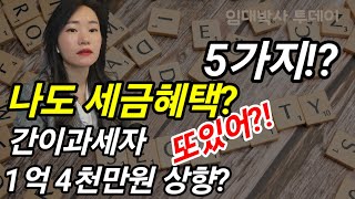 간이과세자 기준상향 중기청대출확대 전세사기지원 확정일자보안방안등 24년도 핵심꿀팁 정책변화 살펴보기 [upl. by Moria]