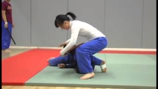 U of MN Judo Self Defense Demonstration [upl. by Ahsotan]