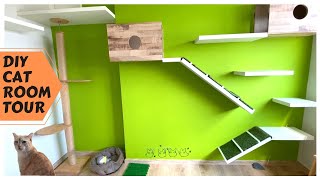 DIY Cat House Room Tour  Tips To Catify Your Home [upl. by Mott870]