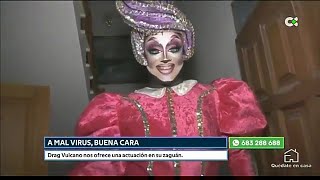 Drag Vulcano  Programa Buenas Tardes Canarias 2020 [upl. by Glorianna]