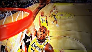 Shaquille ONeal Top 10 Dunks as an LA Laker [upl. by Ridglea]