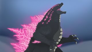 Godzillas evolution  Godzilla x Kong  The New Empire animation  DinoMania [upl. by Nevak84]