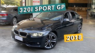 BMW 320I SPORT GP 20 TURBO AUTOMÁTICO ACTIVE FLEX 2018 COM APENAS 43000KM [upl. by Nimesay]