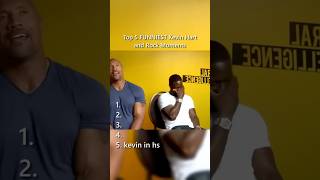 Top 5 the most Funniest Kevin Hart and Rock Moments funny therock kevinhart [upl. by Oribella764]