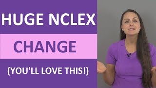 Next Generation NCLEX News A CHANGE You’ll LOVE  Lab Values for NCLEX Changes [upl. by Ayatnohs]