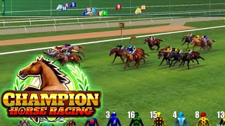 NEW HORSE 1 Of The BEST Thoroughbred Horse Racing Games In 2024 Champion Horse Racing Day 7 [upl. by Kcirdaed]