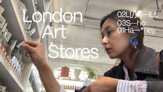 Losing track of time in London Art Stores [upl. by Eceryt]