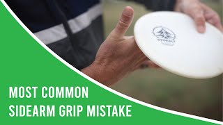 The Correct Grip For SidearmForehand Grip amp The Most Common Mistake [upl. by Neved]