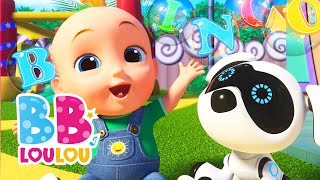 BB Loulou  Bingo et Animaux Chanteurs  Chansons pour enfants [upl. by Einnahc]