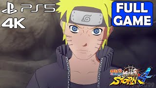 Naruto Shippuden Ultimate Ninja Storm 4 PS5 4K Walkthrough Gameplay PART 1 FULL GAME No Commentary [upl. by Esdnyl]