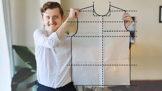 How to Draft a Shirt Pattern  and Fix Fit Issues [upl. by Deck]