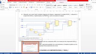 Multiplexor 41 en VHDL con Active HDL [upl. by Herrington]