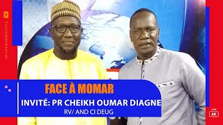 FACE A MOMAR INVITE Pr CHEIKH OUMAR DIAGNE [upl. by Ainsley]