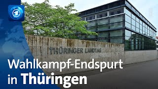 Ausgangslage vor den Landtagswahlen in Thüringen [upl. by Jessa]