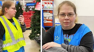 10Year Walmart Employee Gives Tearful Farewell Message [upl. by Laidlaw649]