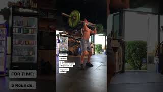 Workout jumprope thrusters muscleup crossfit crosstraining functionaltraining [upl. by Medor]