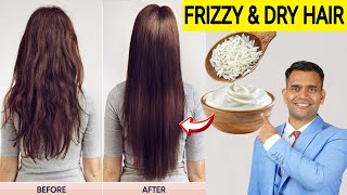 Hair Treatment For Damaged Frizzy hair Get Stronger And Healthy Hair [upl. by Annoyt]