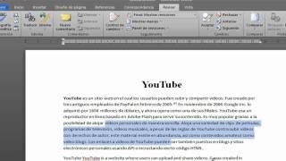 Traducir TextoTutorial Word 2010 [upl. by Airbas]