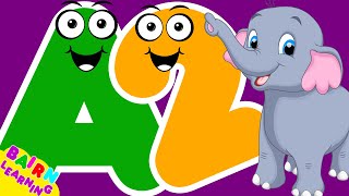 ABC Phonics Song 123  English Alphabet Learn A to Z  ABC Song  Alphabet Song  Kids Learning [upl. by Wilone181]