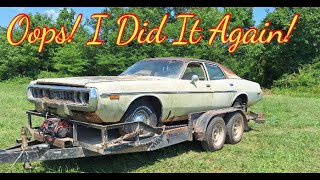 Auction Time Again 1973 Dodge Coronet auctionfinds mopar [upl. by Zindman279]