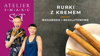 Wegańskie i bezglutenowe rurki z kremembitą śmietaną 346 [upl. by Cock]