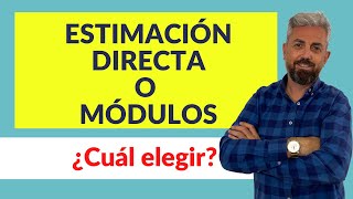 📢 Estimación Directo o Módulos  ¿Cuál elegir [upl. by Itnava]