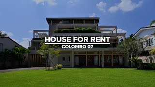 House for Rent in Colombo 07 [upl. by Eli964]