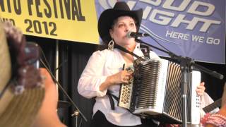 Eva Ybarra y Su Conjunto  Tejano Conjunto Festival 2012 [upl. by Roddy]