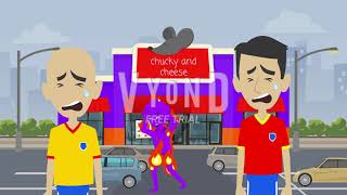 Episode 3 Uolliac Goes To Chucky And Cheese With Avengers  Randomness ftboris the leeth guy amp blu [upl. by Eibbor]