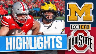 Michigan Wolverines vs No 2 Ohio State Buckeyes Highlights  FOX College Football [upl. by Neela]