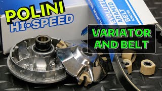 RCOne  Polini Belt amp HiSpeed Variator Tested  CVT Upgrades  RC1  Part 12 [upl. by Anahir]