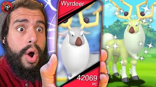 ¿¡RAID en SOLITARIO NO Te Pierdas a WYRDEER SHINY en Pokémon GO [upl. by Aenej]