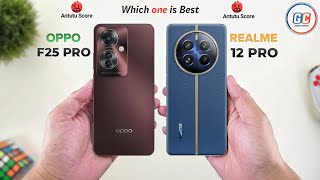 OPPO F25 Pro Vs Realme 12 Pro  Full comparison ⚡ Which one is Best [upl. by Llehcar]