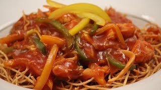 Jain American Chopsuey  Sanjeev Kapoor Khazana [upl. by Johny]