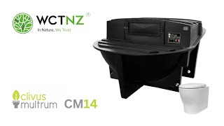 WCTNZ Clivus Multrum CM14 composting toilet [upl. by Lecia]